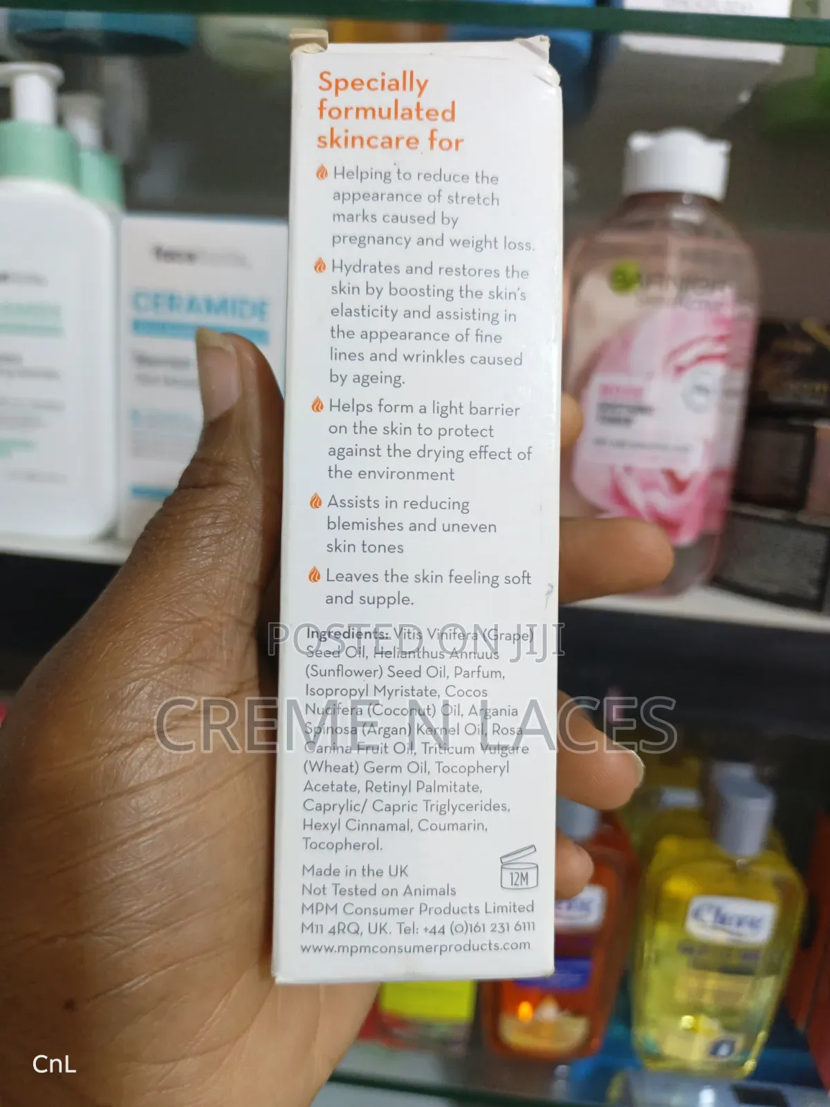 Pampered Stretch Mark Oil 125 Specially Formulated