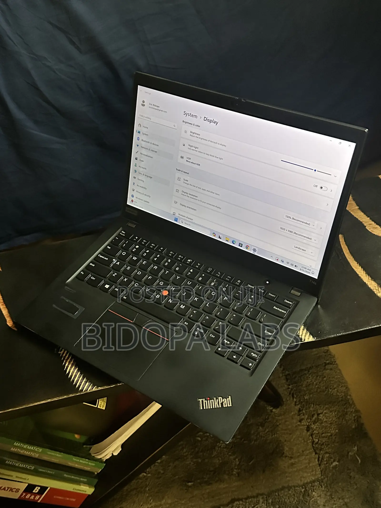 Laptop Lenovo ThinkPad T14 16GB Intel Core i5 SSD 256GB