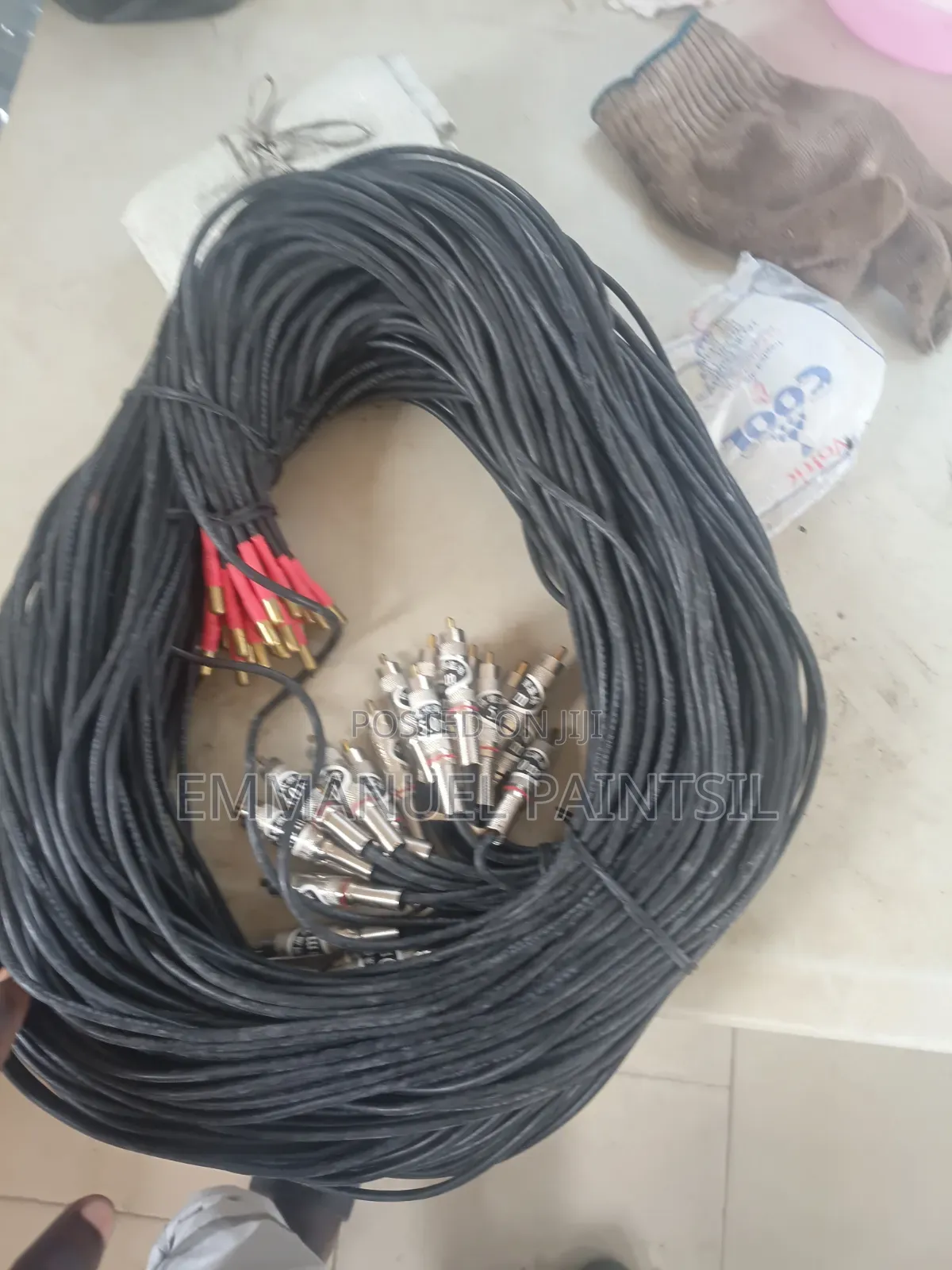 20 PSC RCA Audio Cables and DJ Church Sound System