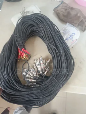 20 PSC RCA Audio Cables and DJ Church Sound System