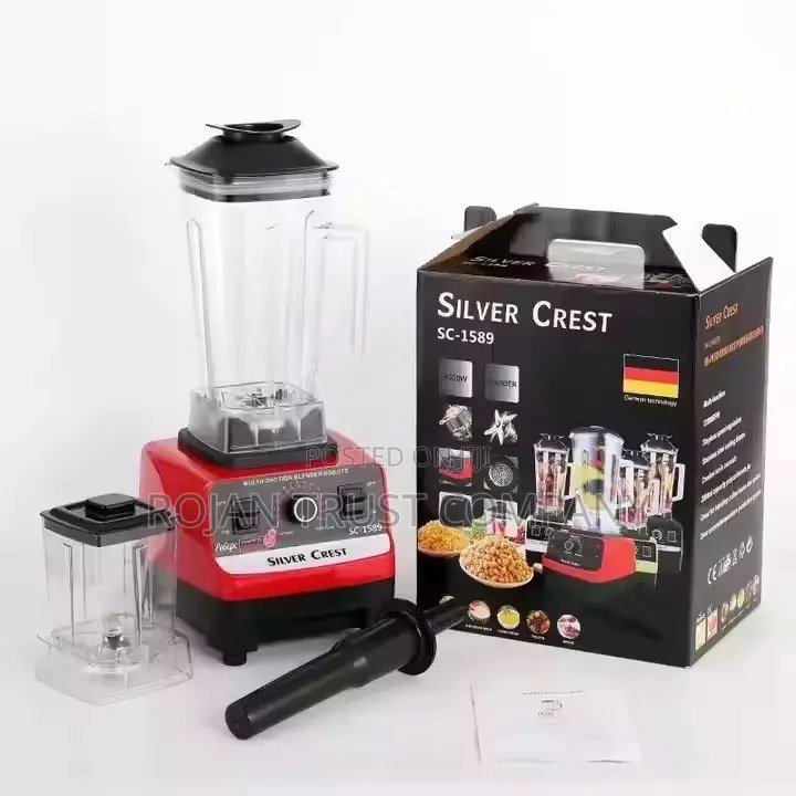 2 in 1 Silver Crest Blender