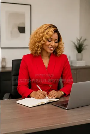 Red Women's Suit