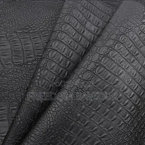 Premium Embossed Leather Upholstery Material