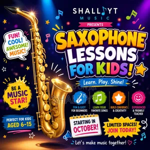 Saxophone Lessons for Kids