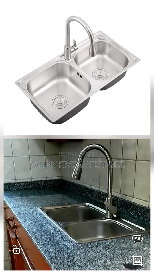 Kitchen Sink With Faucet