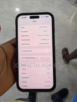 Apple iPhone 14 Pro Max 256 GB Black