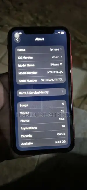 Apple iPhone 11 64 GB Red