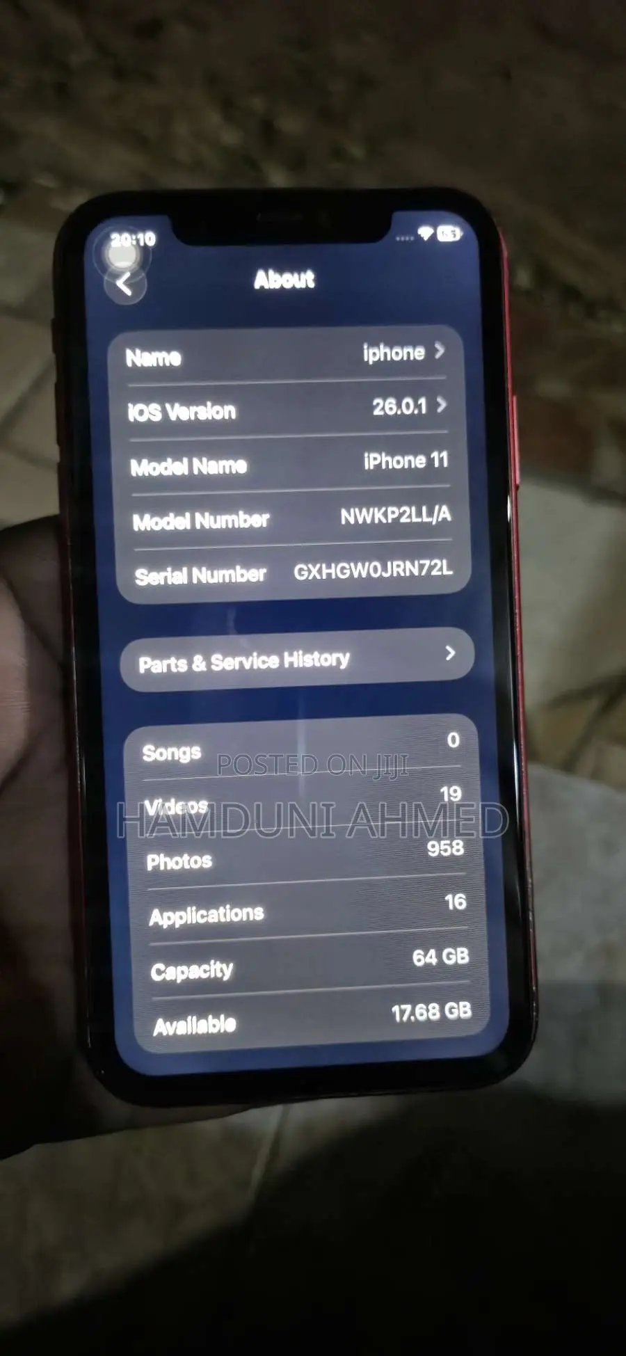 Apple iPhone 11 64 GB Red