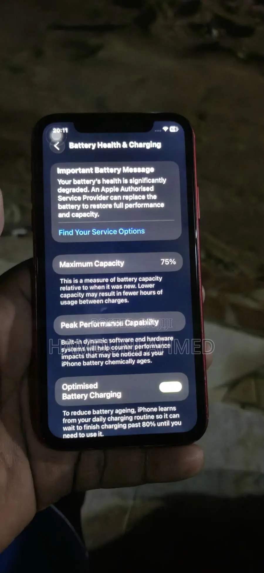 Apple iPhone 11 64 GB Red