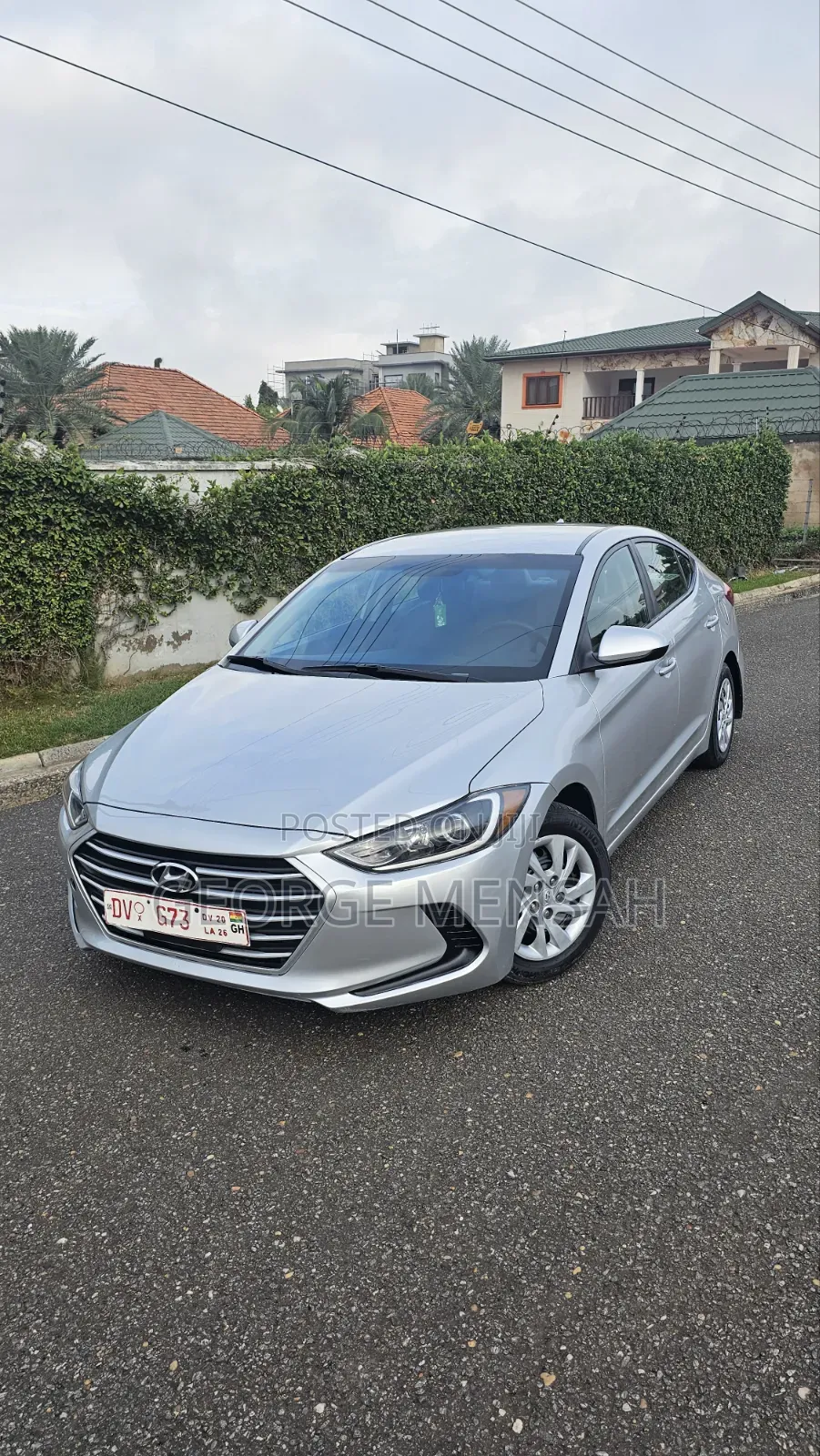 Hyundai Elantra SE Sedan FWD (2.0L 4cyl 6M) 2017 Silver