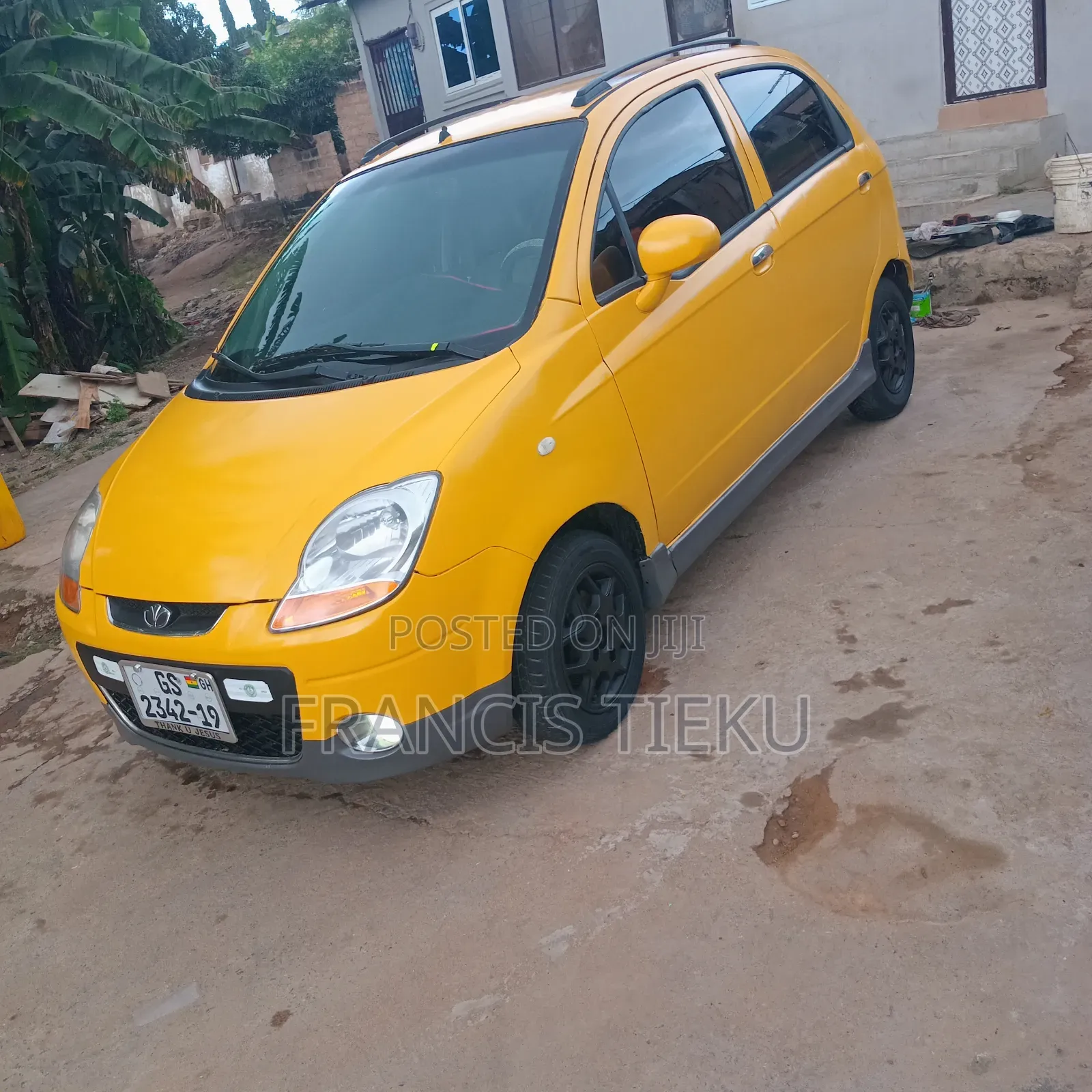 Daewoo Matiz 2010 Yellow