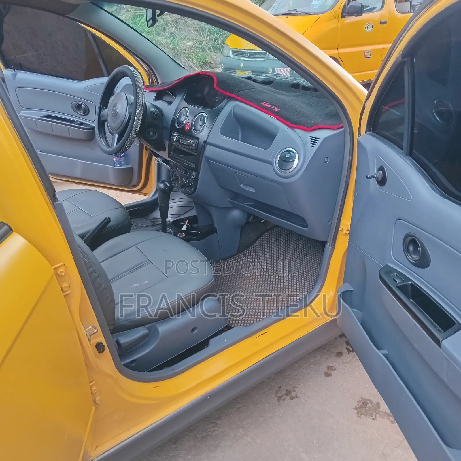 Daewoo Matiz 2010 Yellow