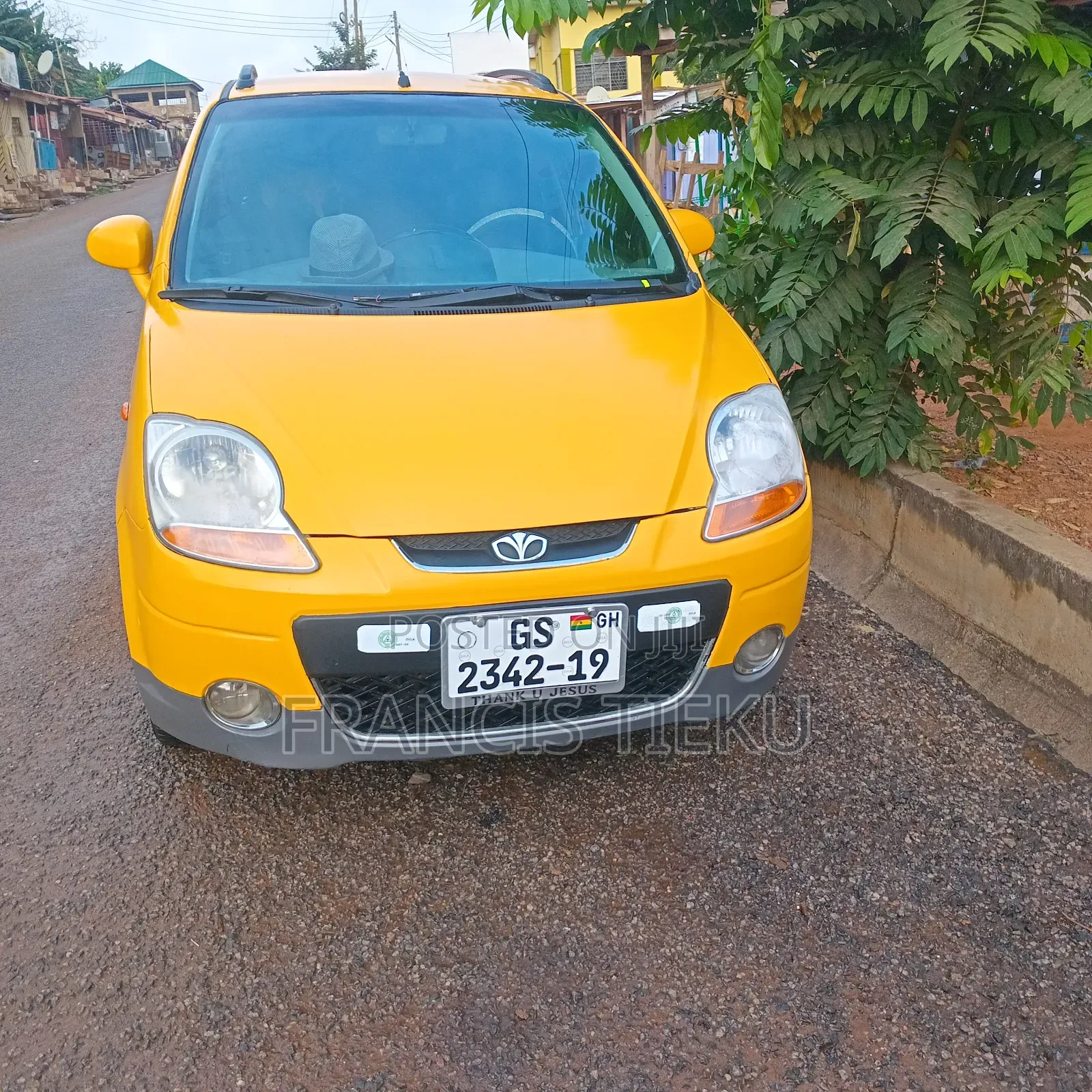 Daewoo Matiz 2010 Yellow