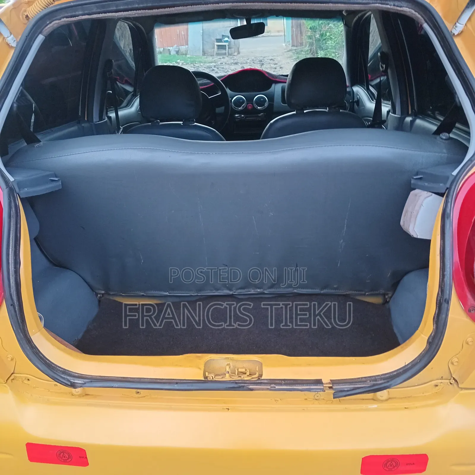 Daewoo Matiz 2010 Yellow