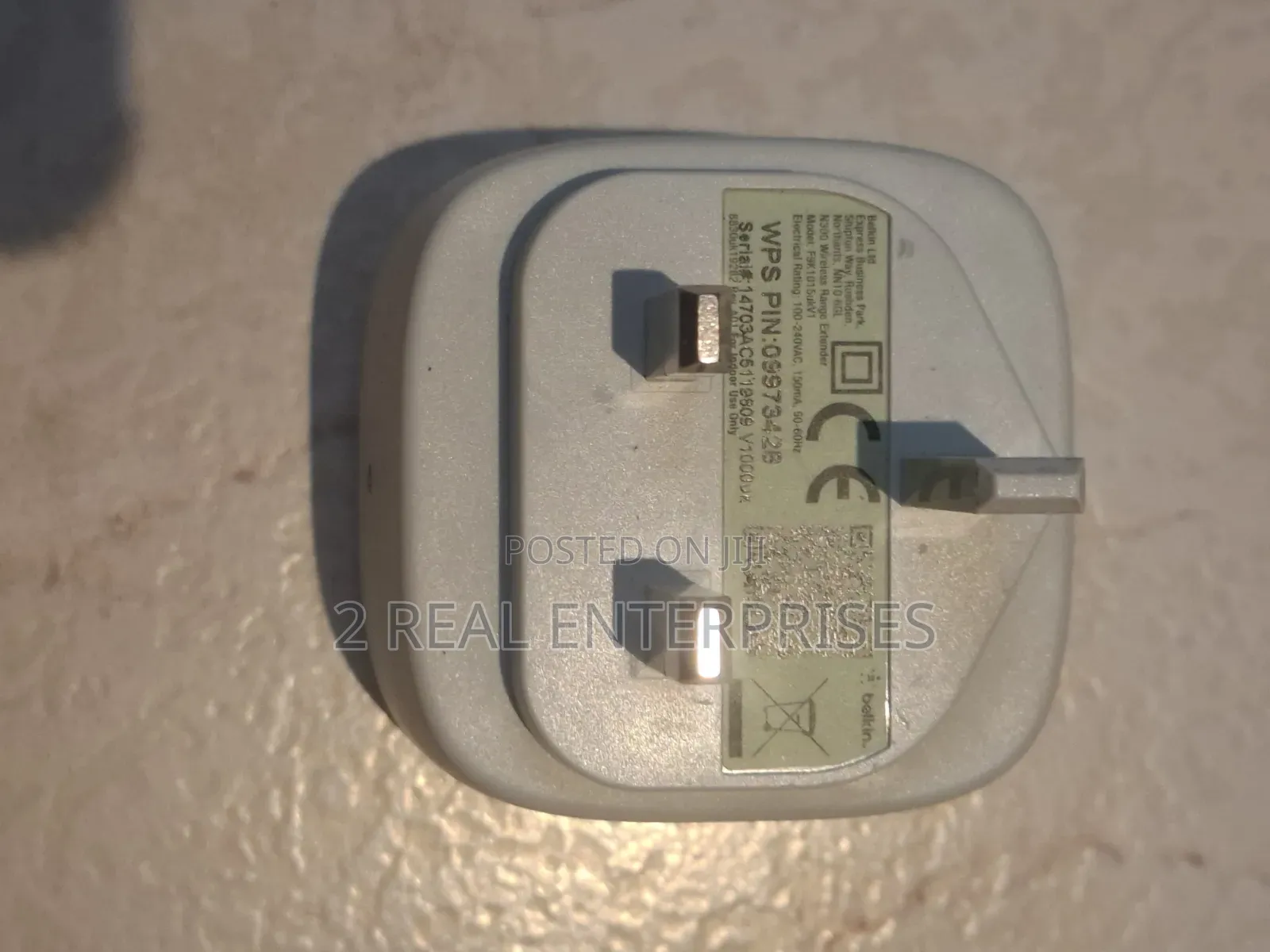 Belkin N300 Wi-Fi Range Extender (Model: F9K1015ukV1