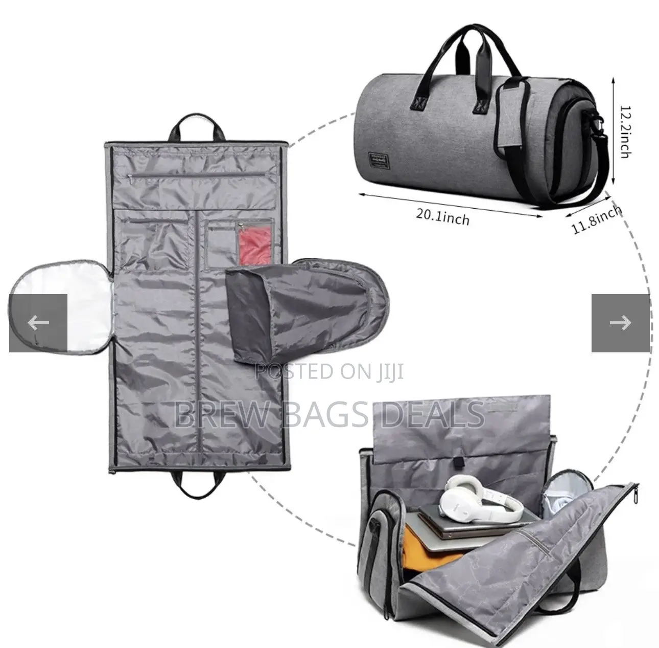 Premium Quality Duffle SuitBag & Shoe Pocket Traveling Bag.