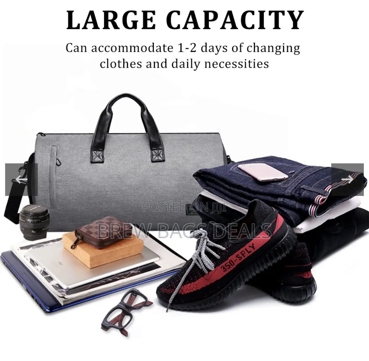 Premium Quality Duffle SuitBag & Shoe Pocket Traveling Bag.