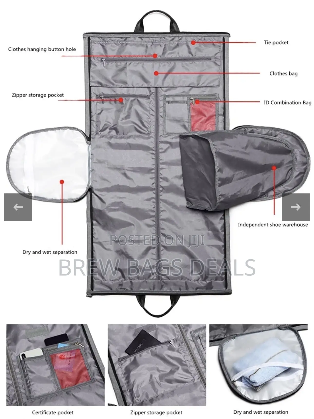 Premium Quality Duffle SuitBag & Shoe Pocket Traveling Bag.