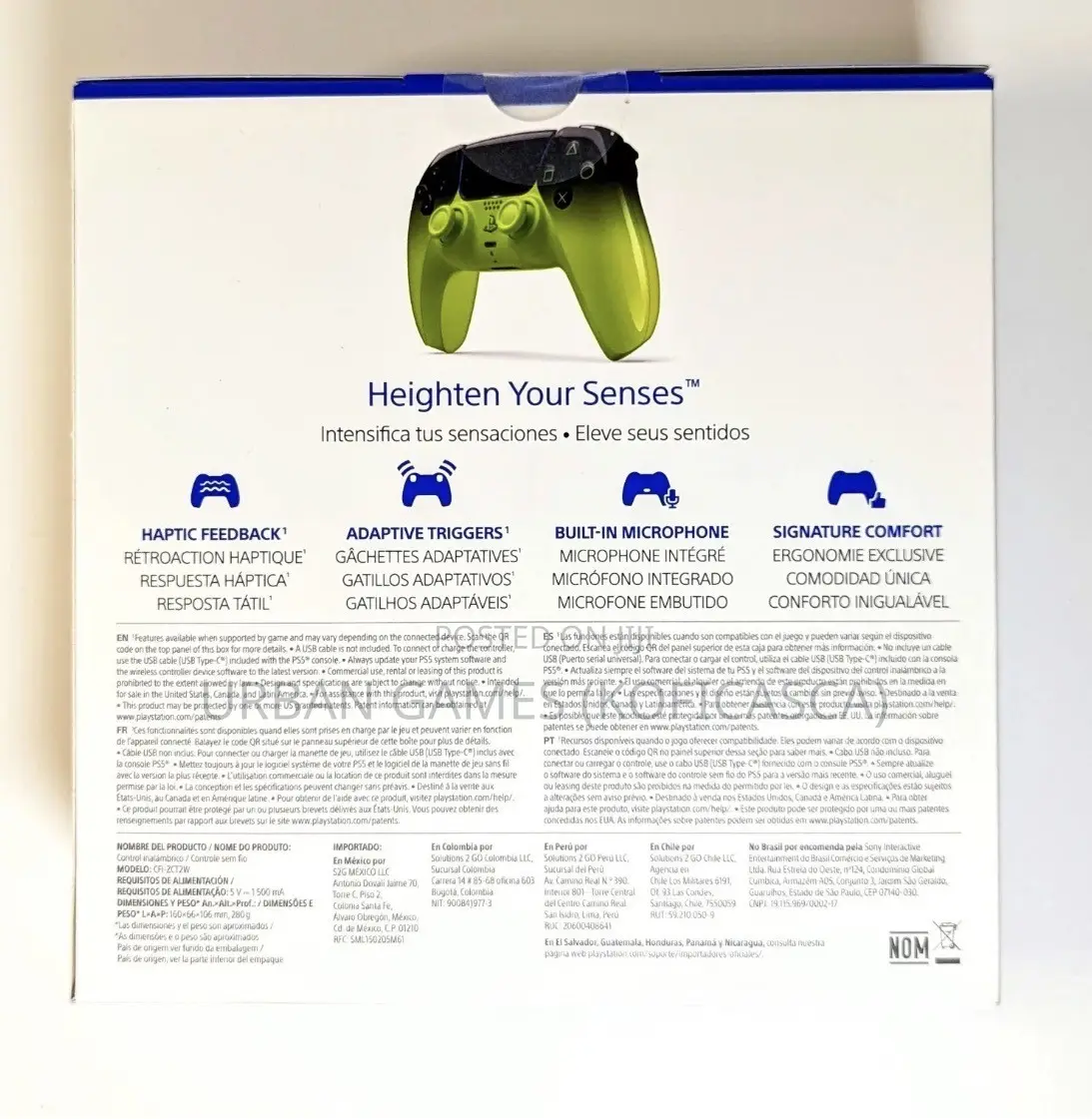 Sealed PS5 DualSense Controller - Remix Green (Hyperpop Collection)