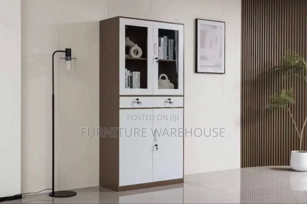 Modern  Multi-Tier Office Storage Cabinet