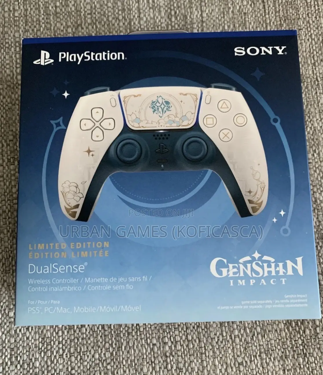 Sealed PS5 DualSense Controller - Genshin Impact Limited Edition