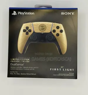 Sealed PS5 DualSense Controller - 007 First Light Limited Edition