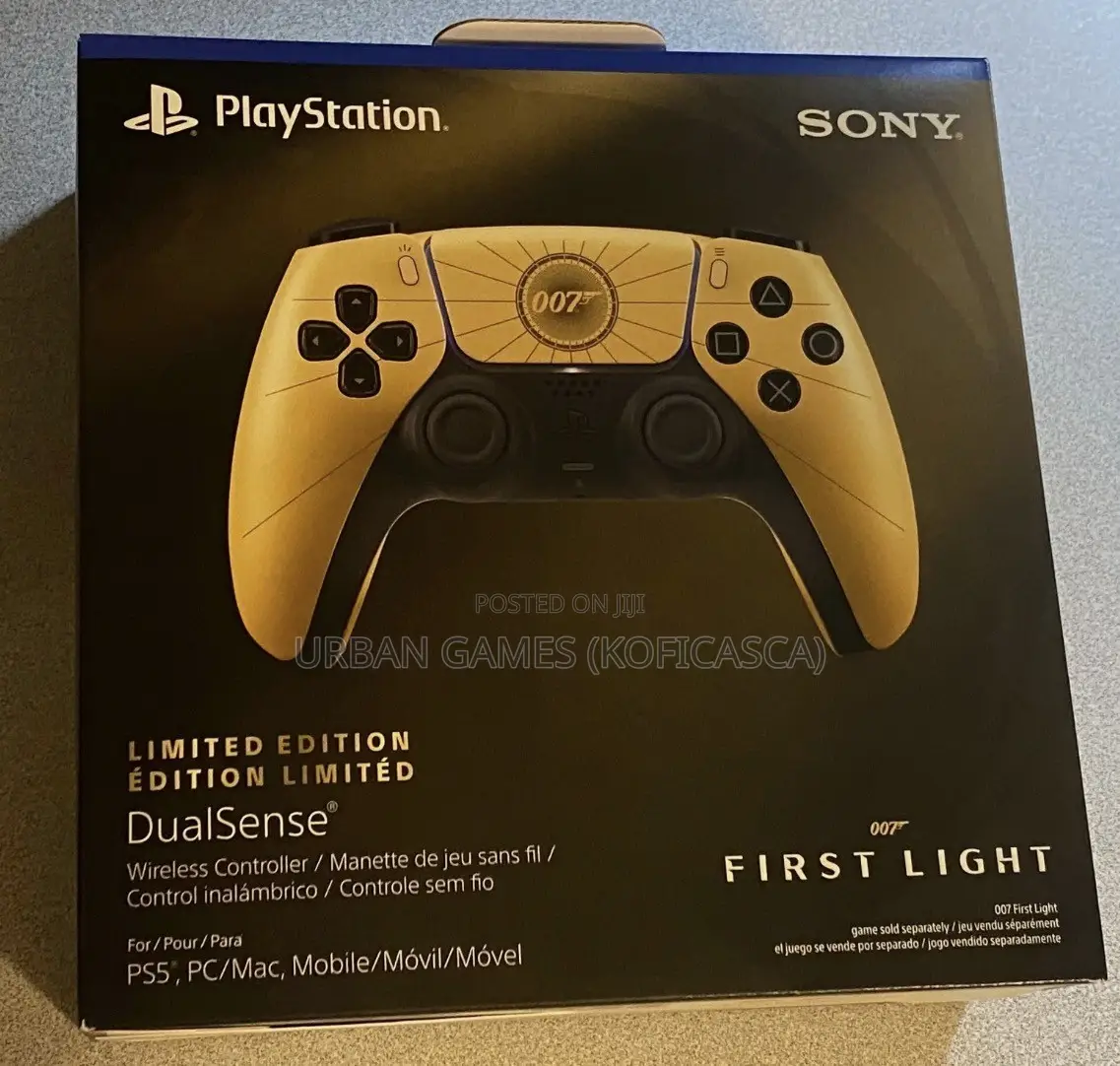 Sealed PS5 DualSense Controller - 007 First Light Limited Edition
