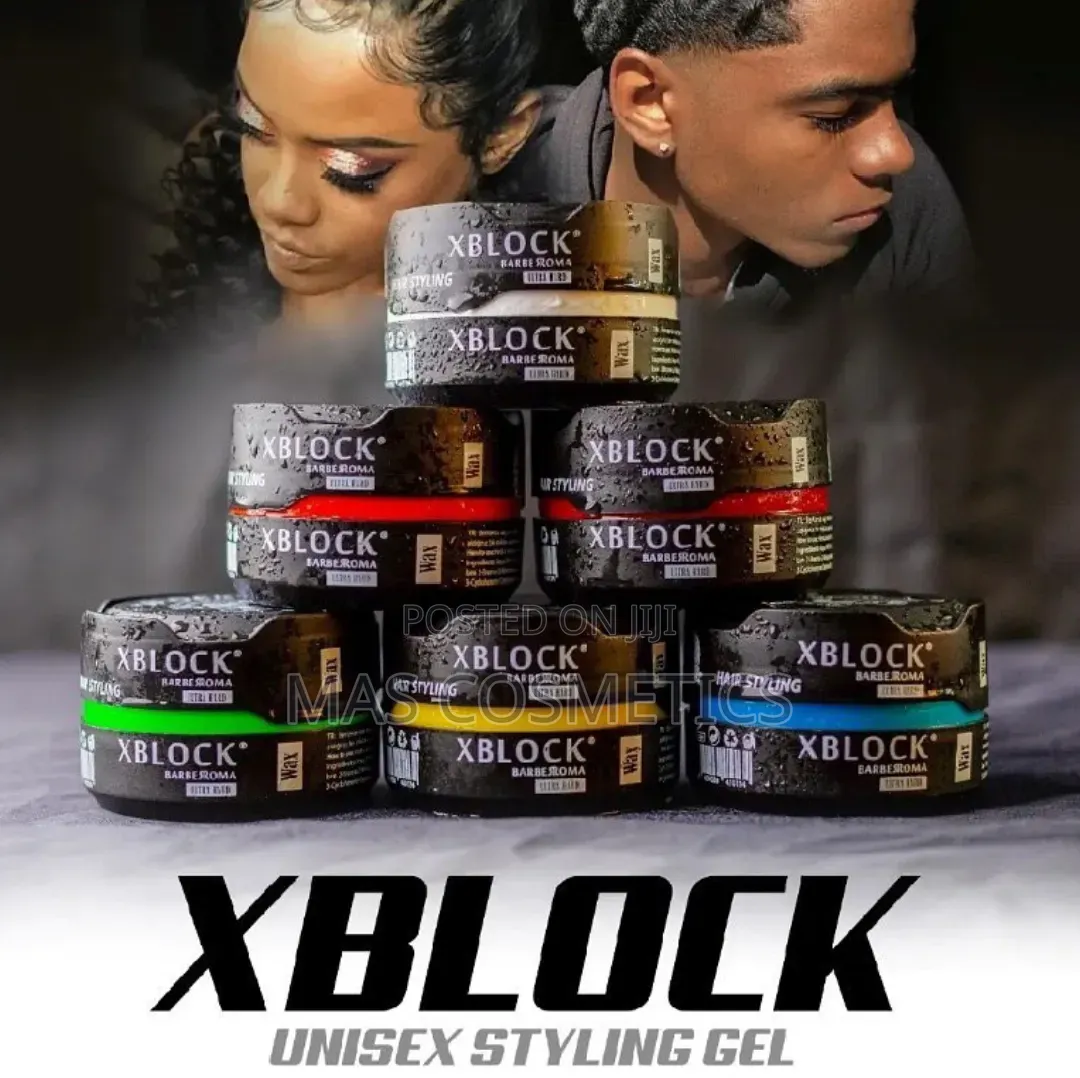XBLOCK Unisex Hair Styling Gel – 150ml