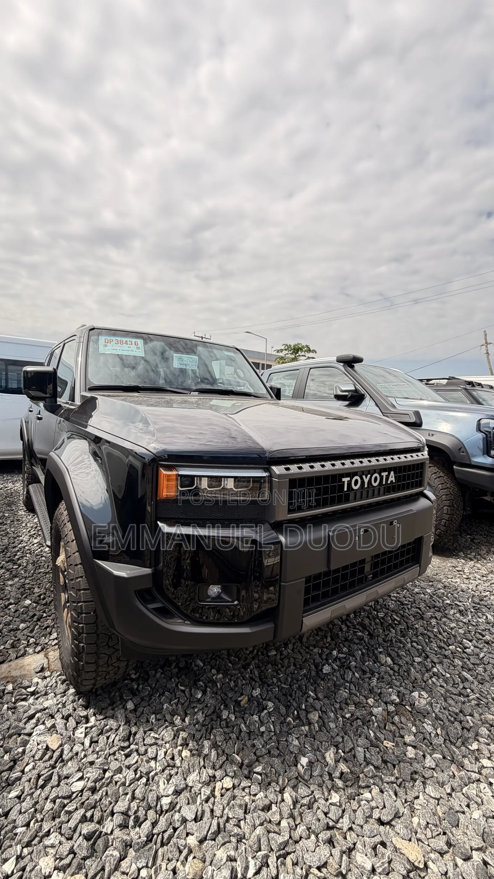 New Toyota Land Cruiser Prado 2.4 Petrol 2025 Black
