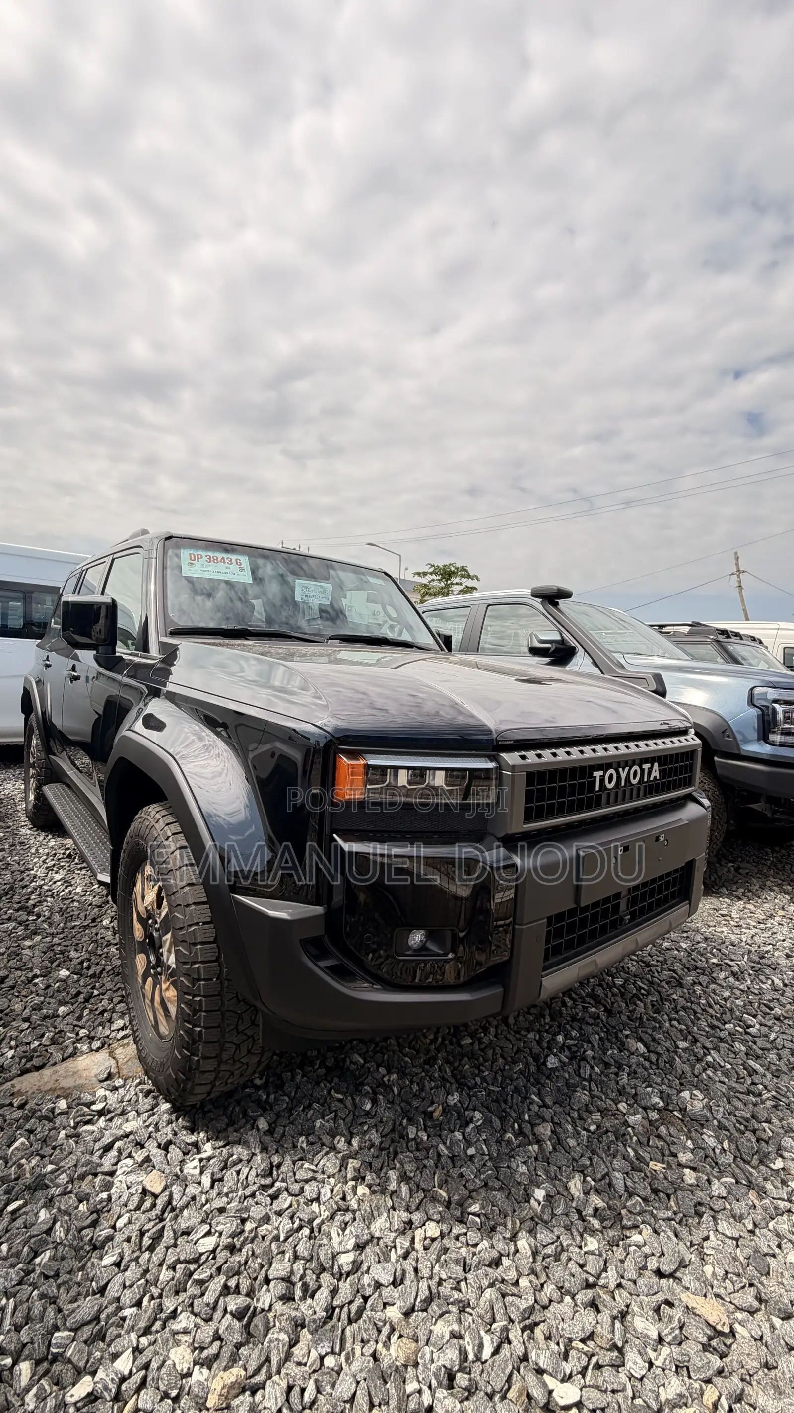 New Toyota Land Cruiser Prado 2.4 Petrol 2025 Black