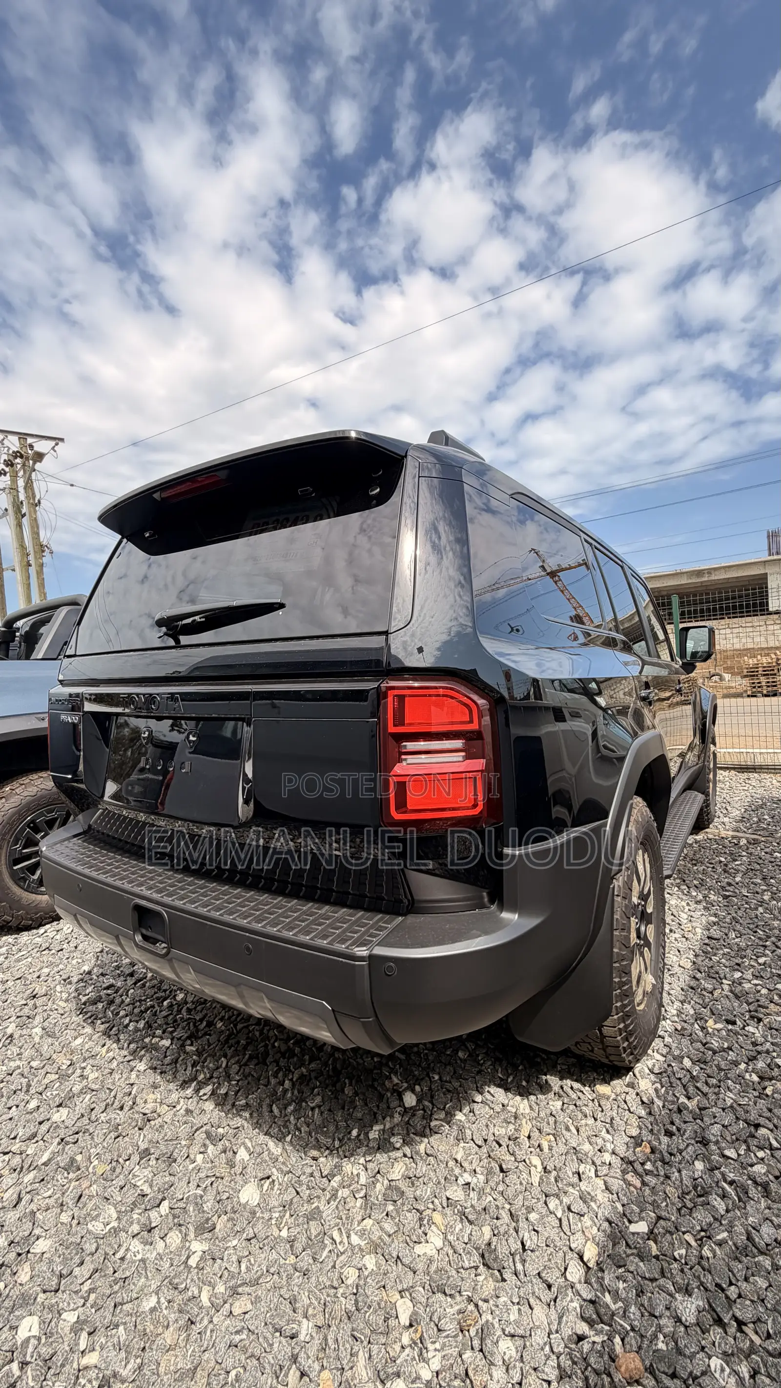 New Toyota Land Cruiser Prado 2.4 Petrol 2025 Black
