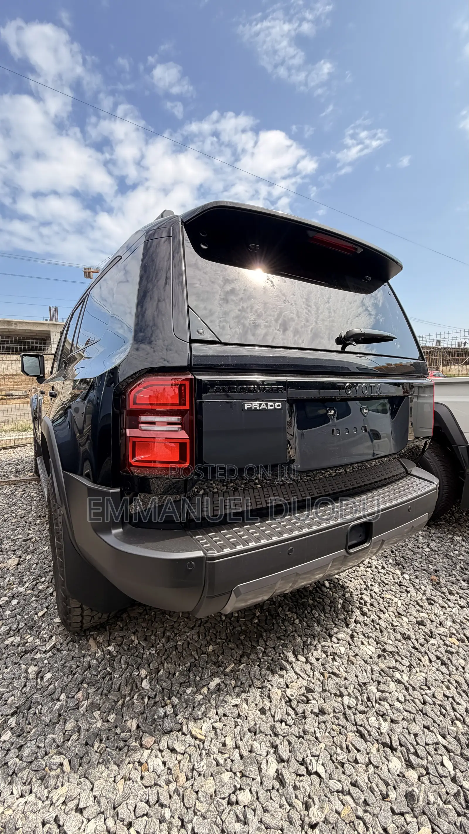 New Toyota Land Cruiser Prado 2.4 Petrol 2025 Black