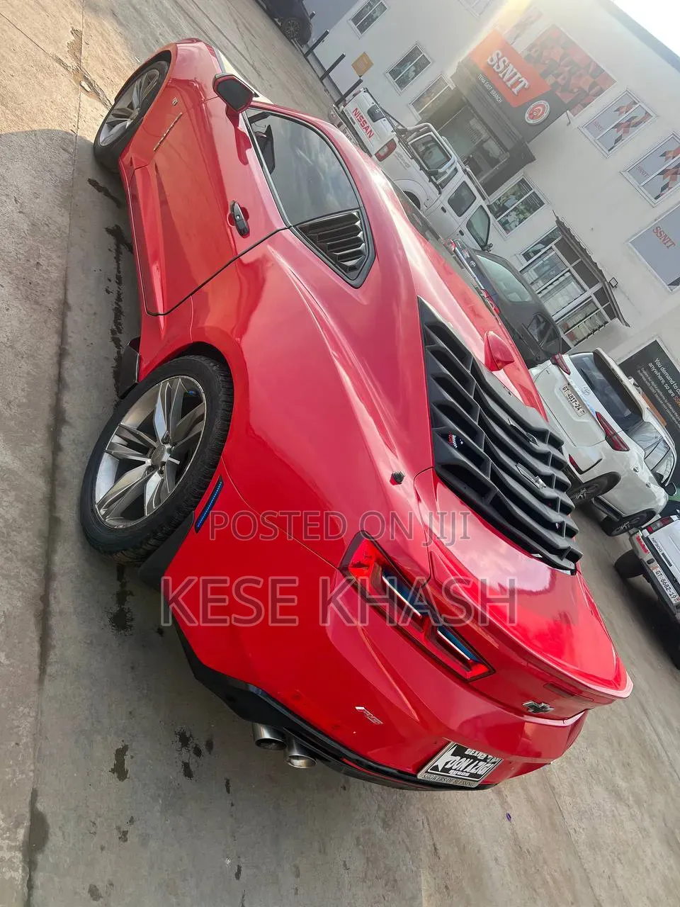 Chevrolet Camaro 2017 Red