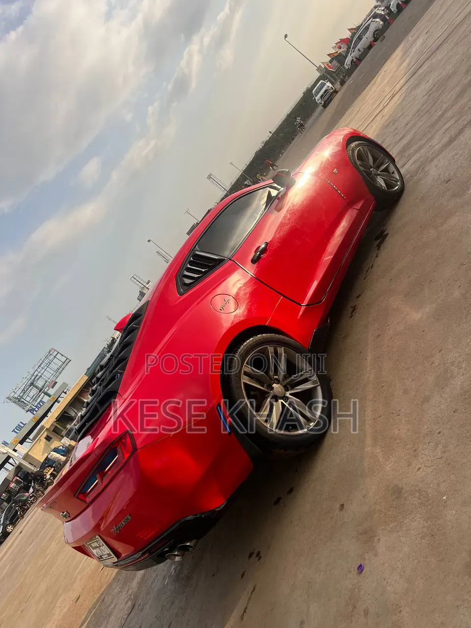 Chevrolet Camaro 2017 Red