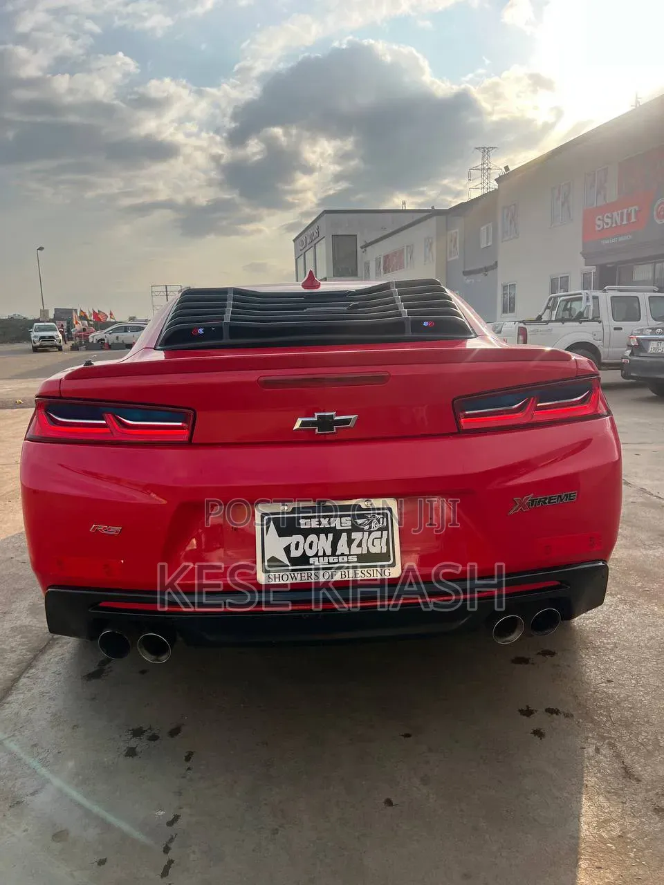 Chevrolet Camaro 2017 Red