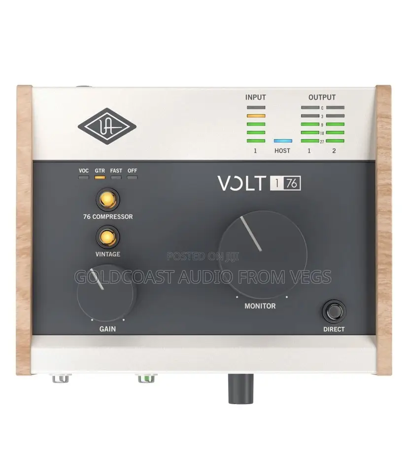 UAD Volt 176 USB Type-C Audio/Midi Interface With Built-in Compressor