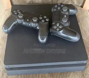 PS4 Slim With 2 Controllers