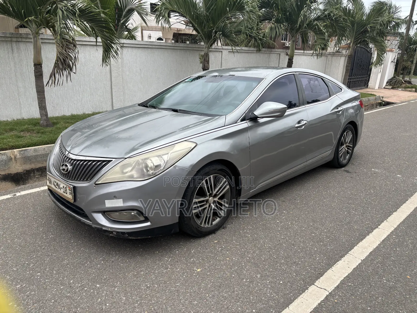Hyundai Grandeur 2016 Silver