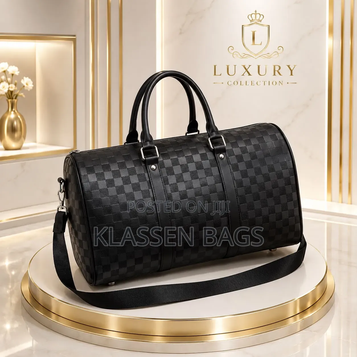Leather Duffle Bag