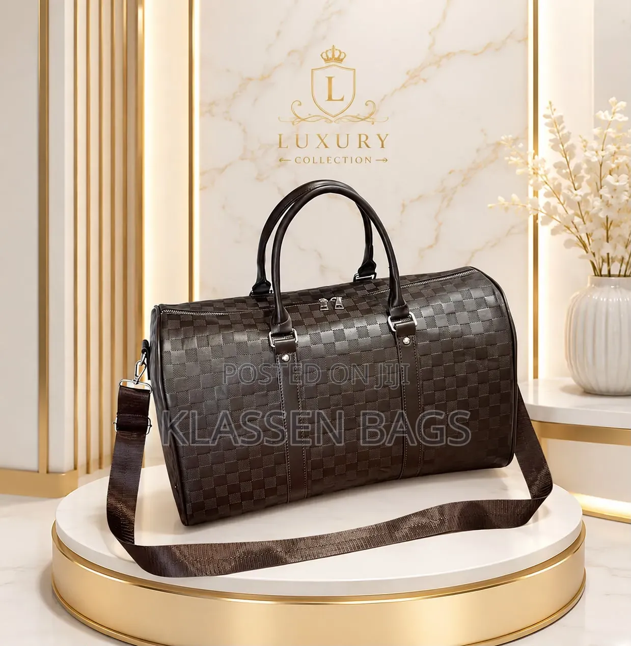 Leather Duffle Bag