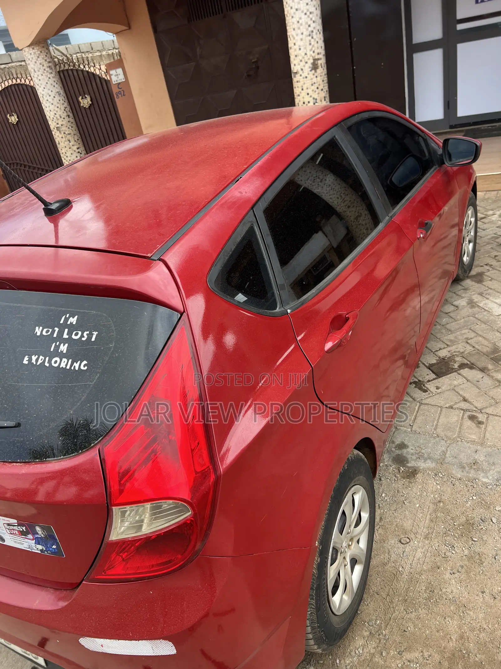Hyundai Accent 2012 Red