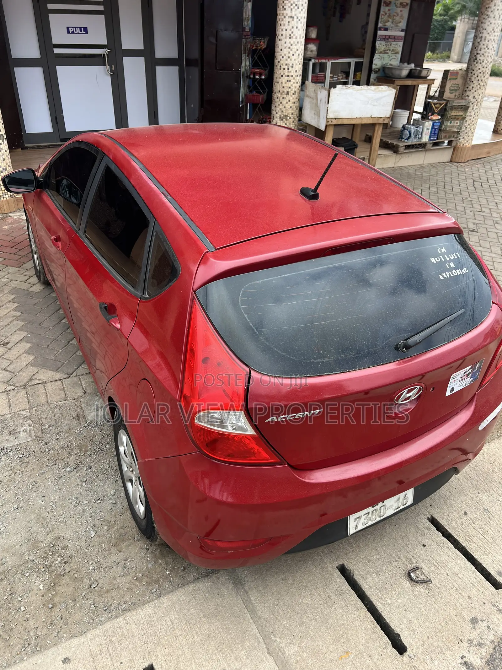 Hyundai Accent 2012 Red