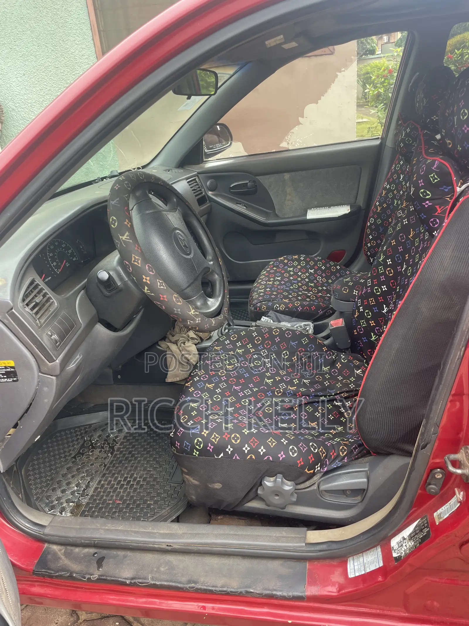Hyundai Elantra GT Sedan 2003 Red