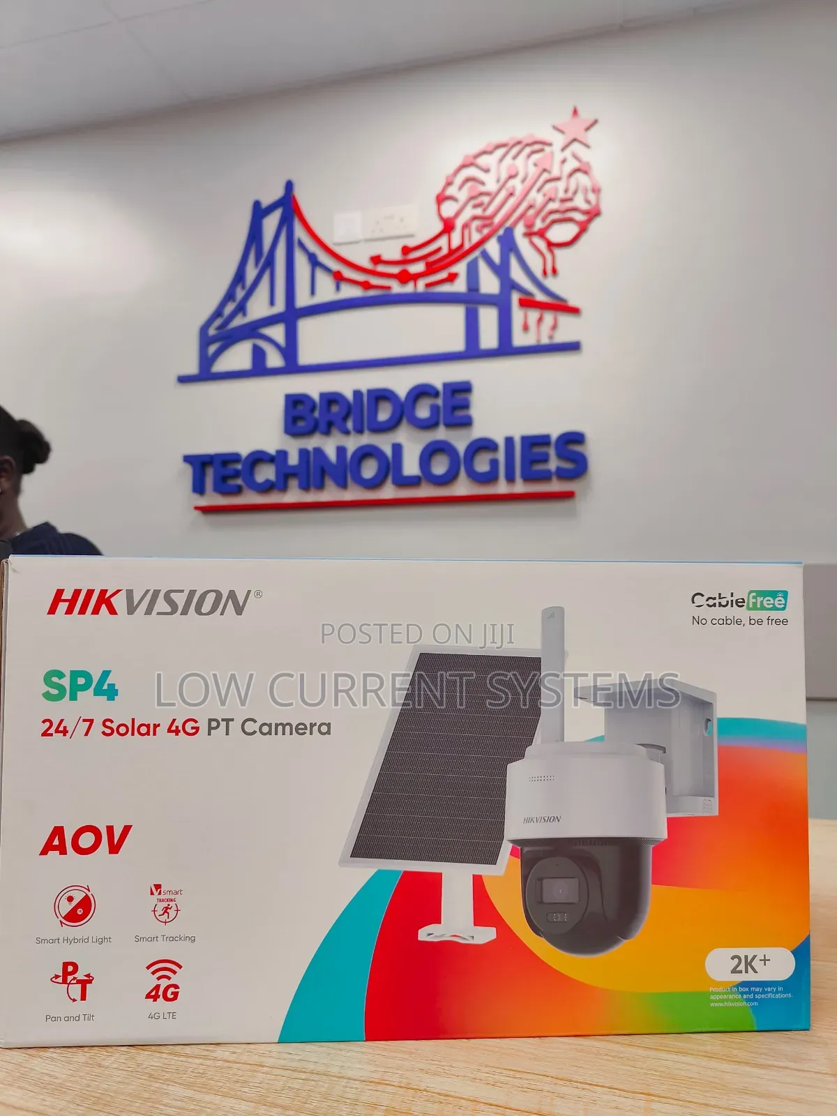 Hikvision Solar Aov Camera 4g Sp4 Two Way Audio