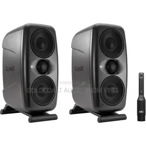 IK iLoud MTM MKII High Resolution Compact Studio Monitor (Black, Pair)