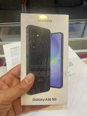New Samsung Galaxy A36 128 GB Black