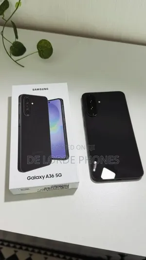 New Samsung Galaxy A36 128 GB Black