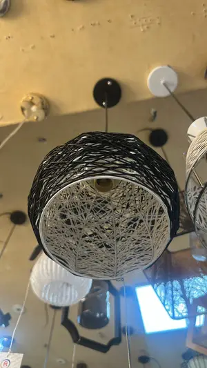 Elegant Woven Rattan Pendant Light