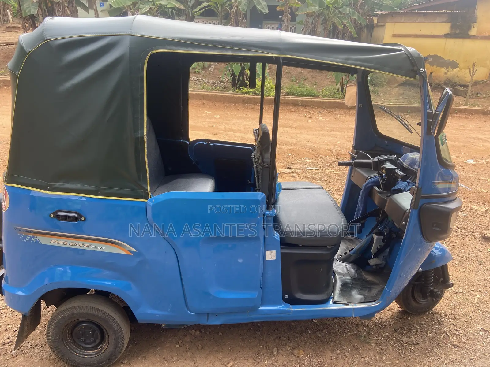 TVS King Deluxe Plus iTouch Start 2026 Blue