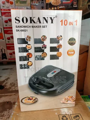 Sokany 10 in 1 Sandwich Maker Set